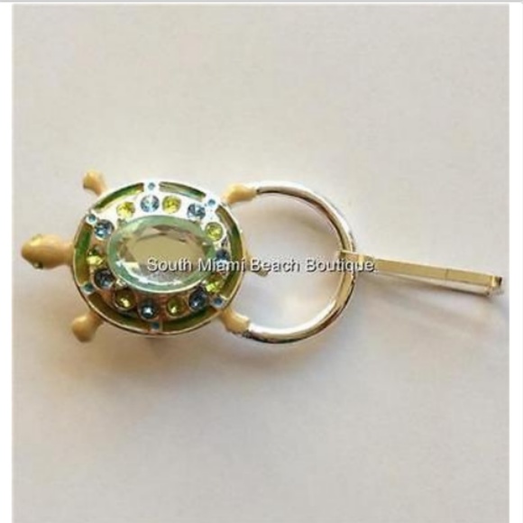 Sea Life Turtle ID Eyeglass Holder Pin Brooch Lanyard Badge Holder Eye Glasses - Picture 5 of 8